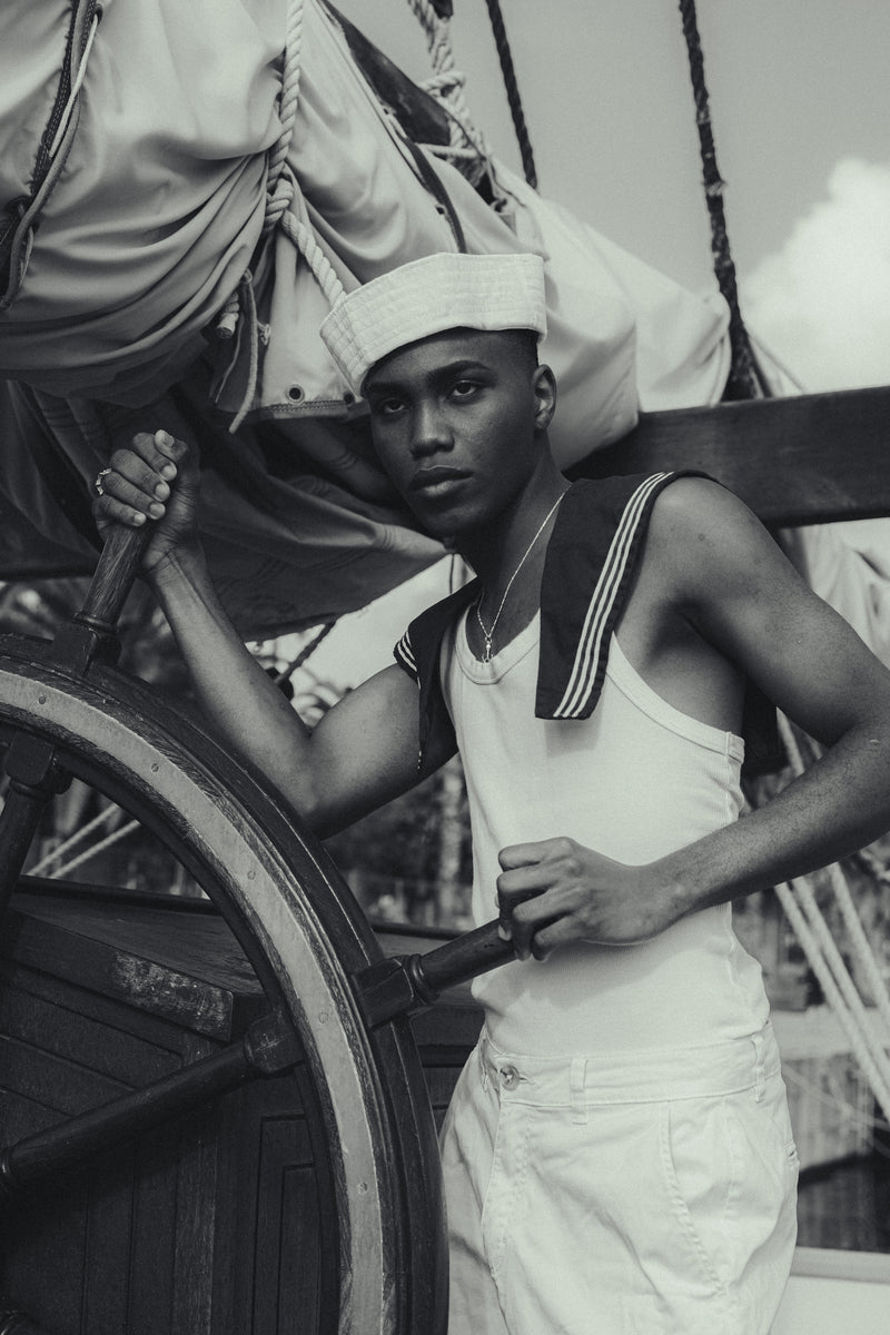 LO-MOU NO.14 ANCHOR NECKLACE